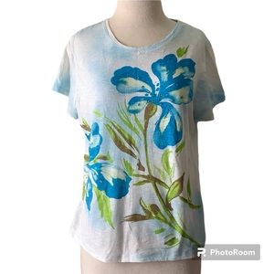 Fresh Floral Cotton Tee